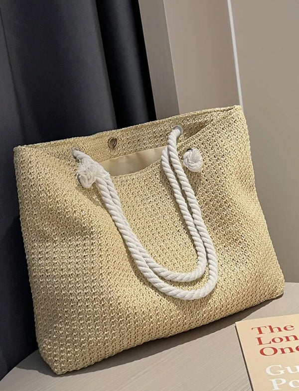 Sac en Paille Minimaliste Maya