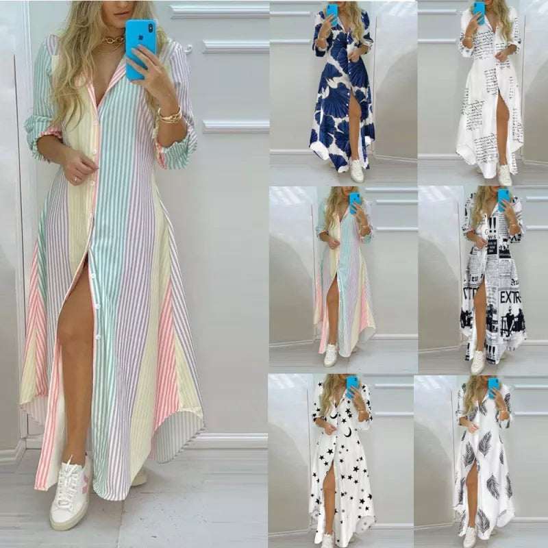 Robe Maxi Bohème Imprimée