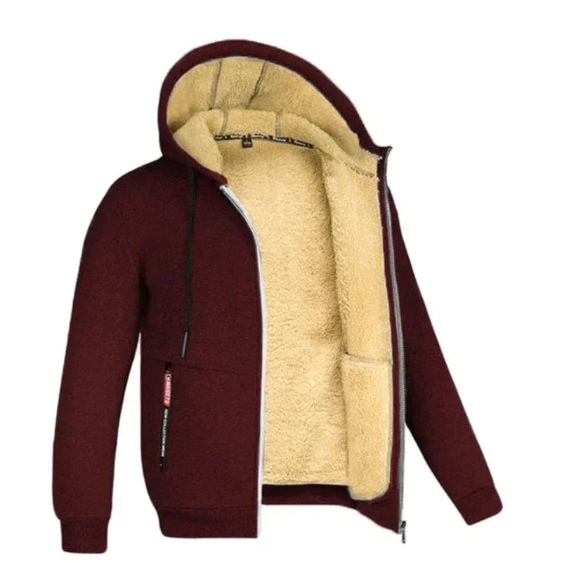 Veste en laine Sherpa douce et confortable