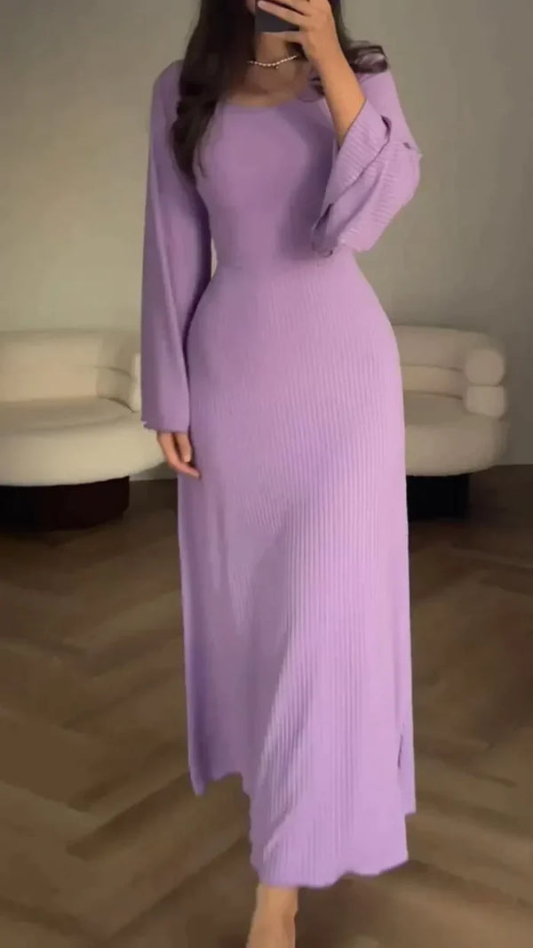 Robe maxi élégante bodycon pour un look raffiné