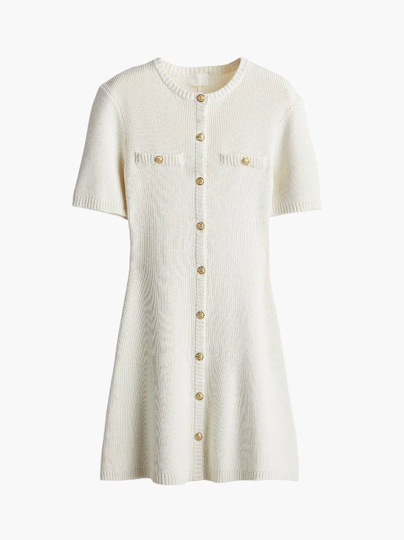 Robe Mini Tricotée