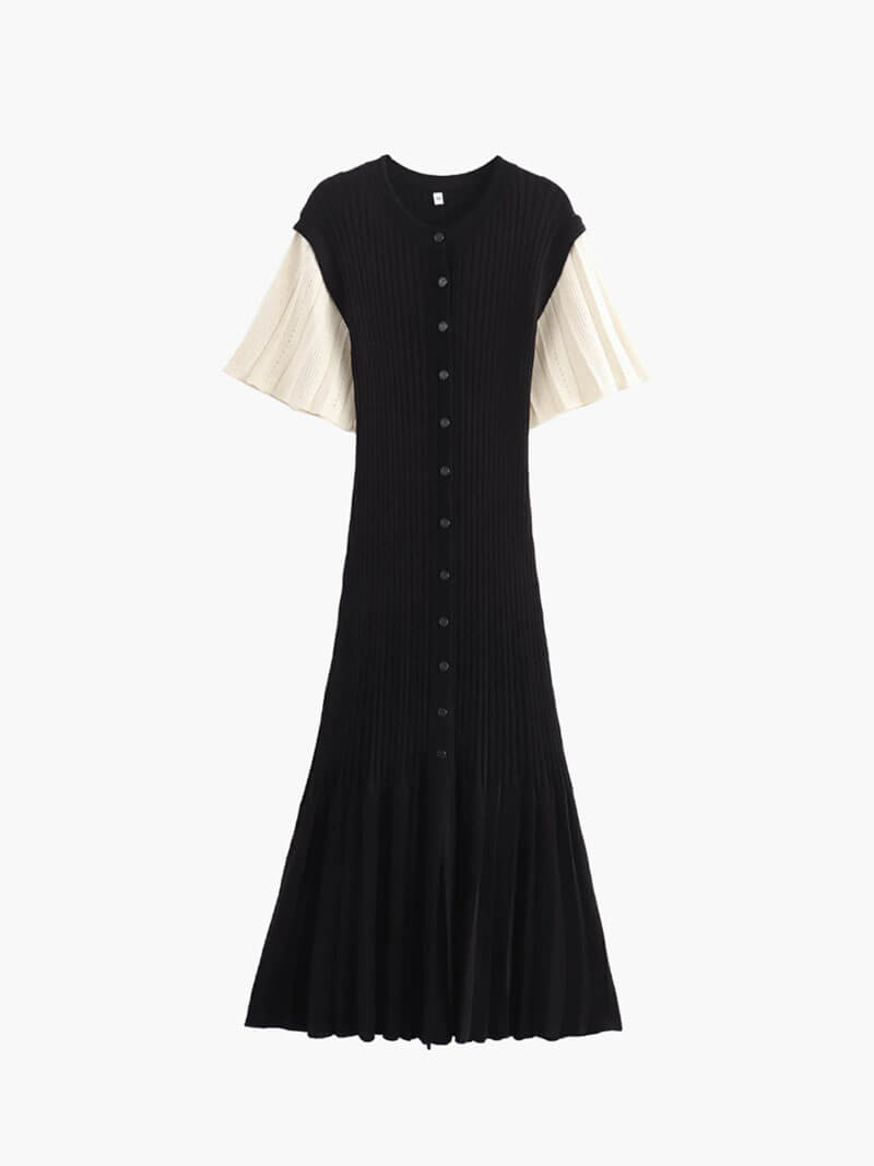Robe mi-longue élégante pour femme