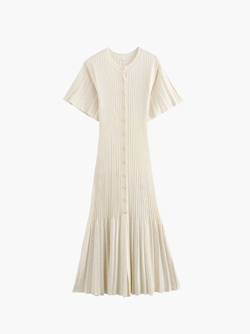 Robe mi-longue élégante pour femme