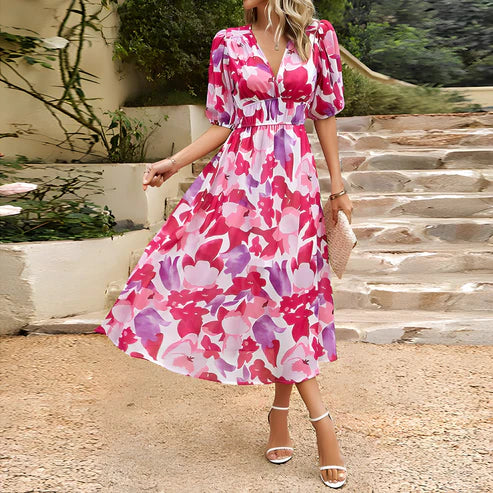 Robe MIDI Élégante pour Femmes