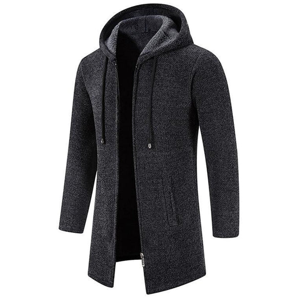 Veste à capuche en coton premium pour homme, confortable et stylée