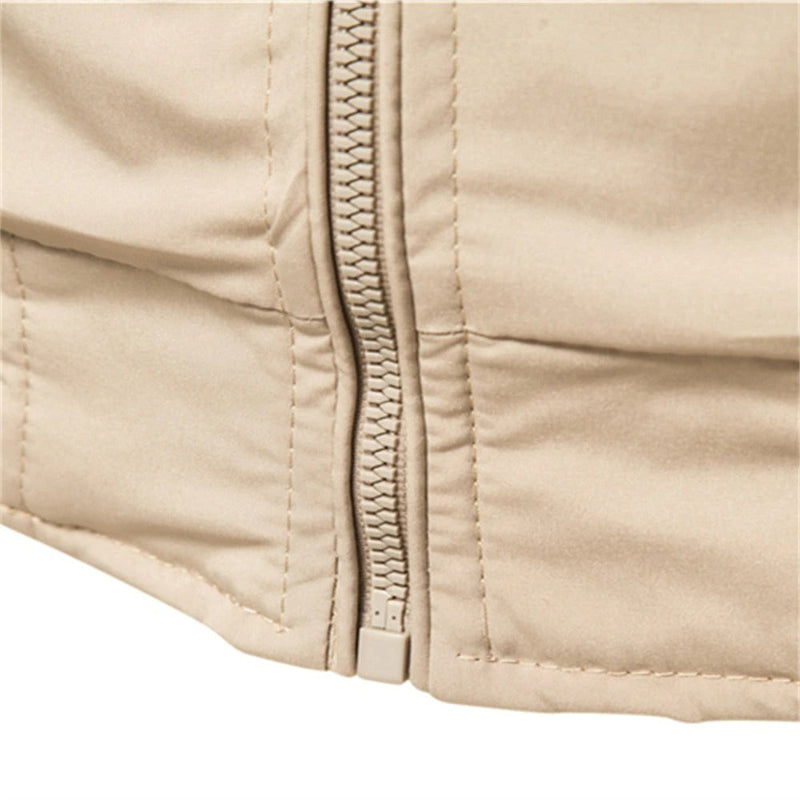 Blouson bomber en nylon élégant et résistant