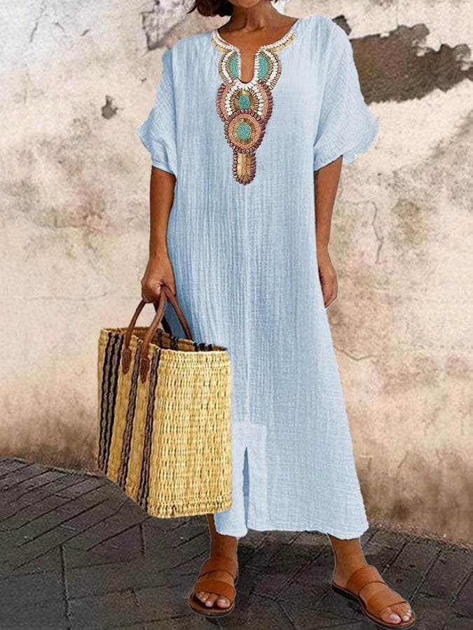 Robe Maxi Confortable Ample