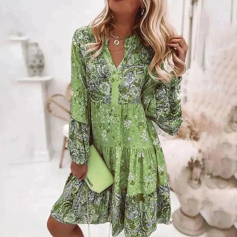 Robe élégante et florale pour une allure raffinée