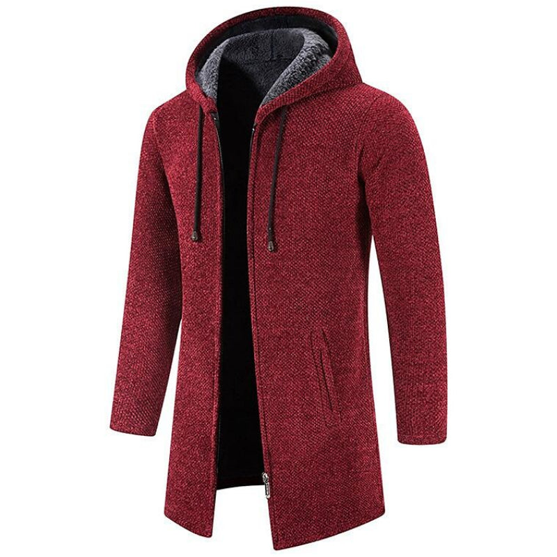 Veste à capuche en coton premium pour homme, confortable et stylée