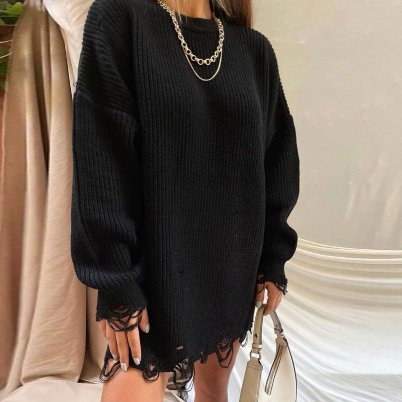 Robe Tricot Oversize