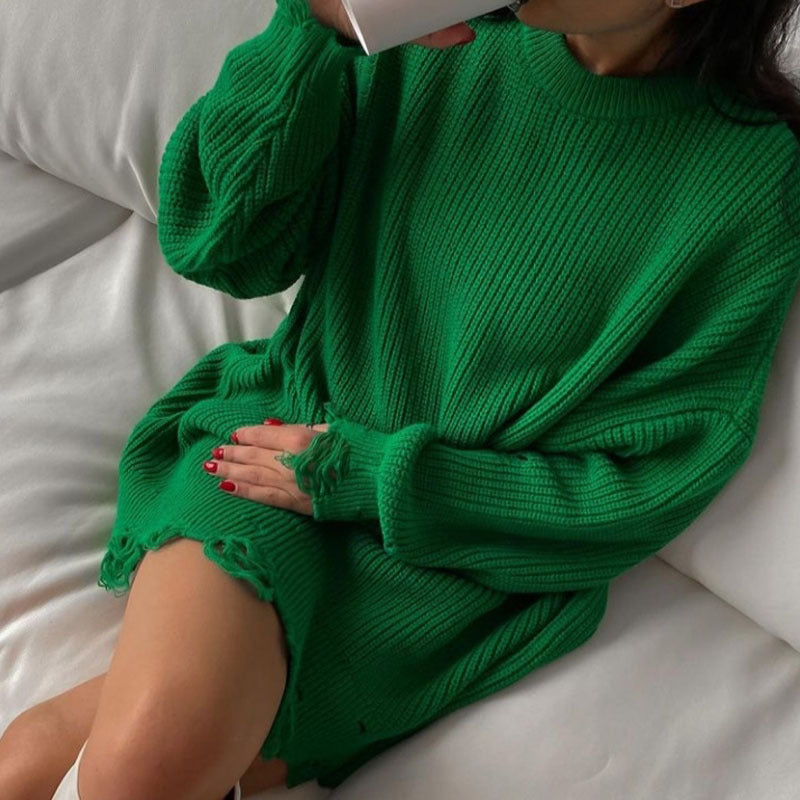 Robe Tricot Oversize