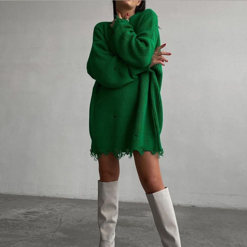 Robe Tricot Oversize