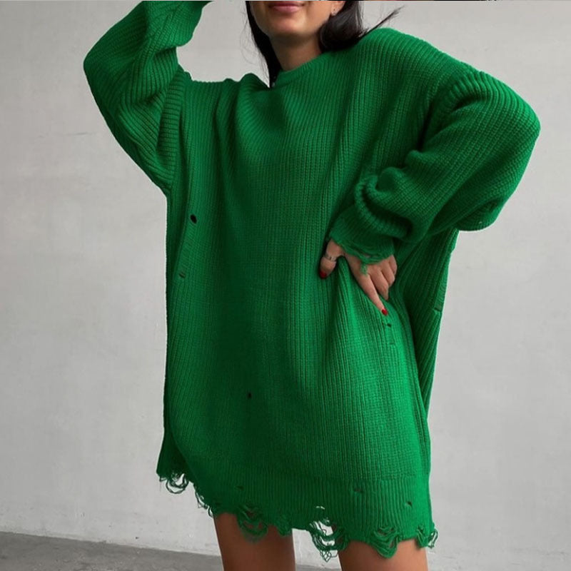 Robe Tricot Oversize