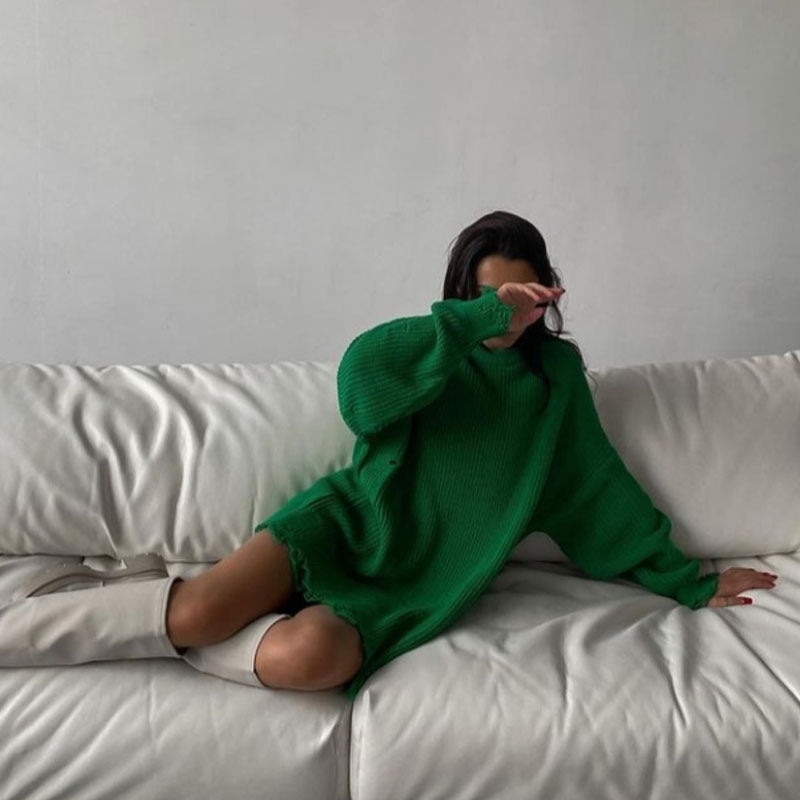 Robe Tricot Oversize