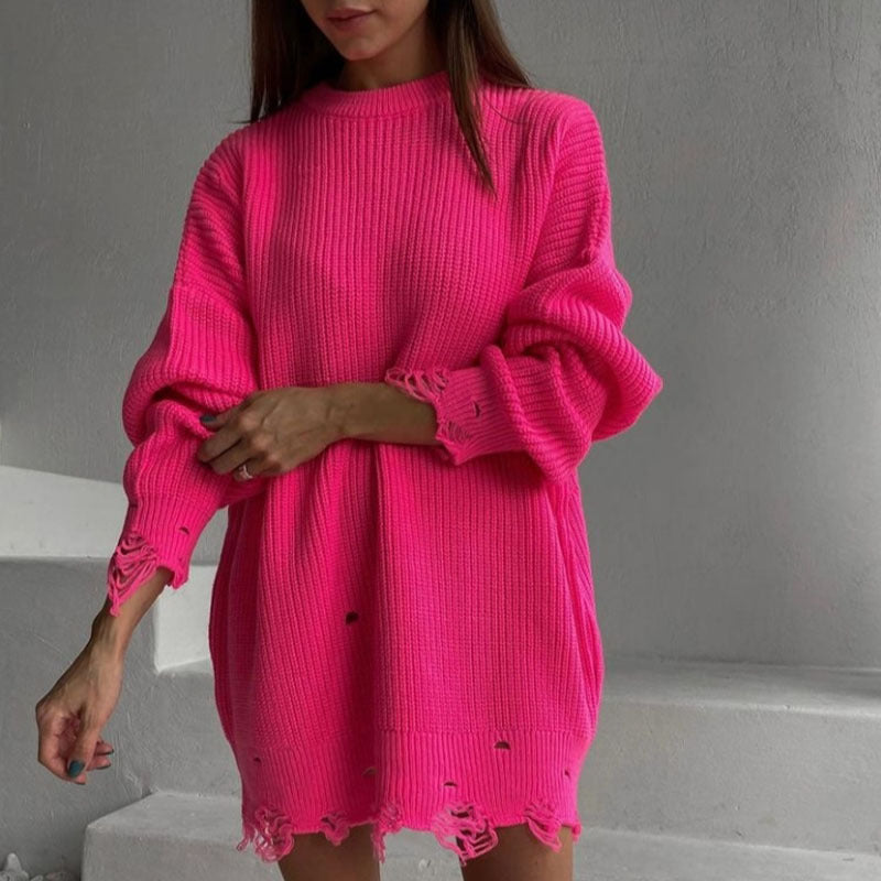 Robe Tricot Oversize