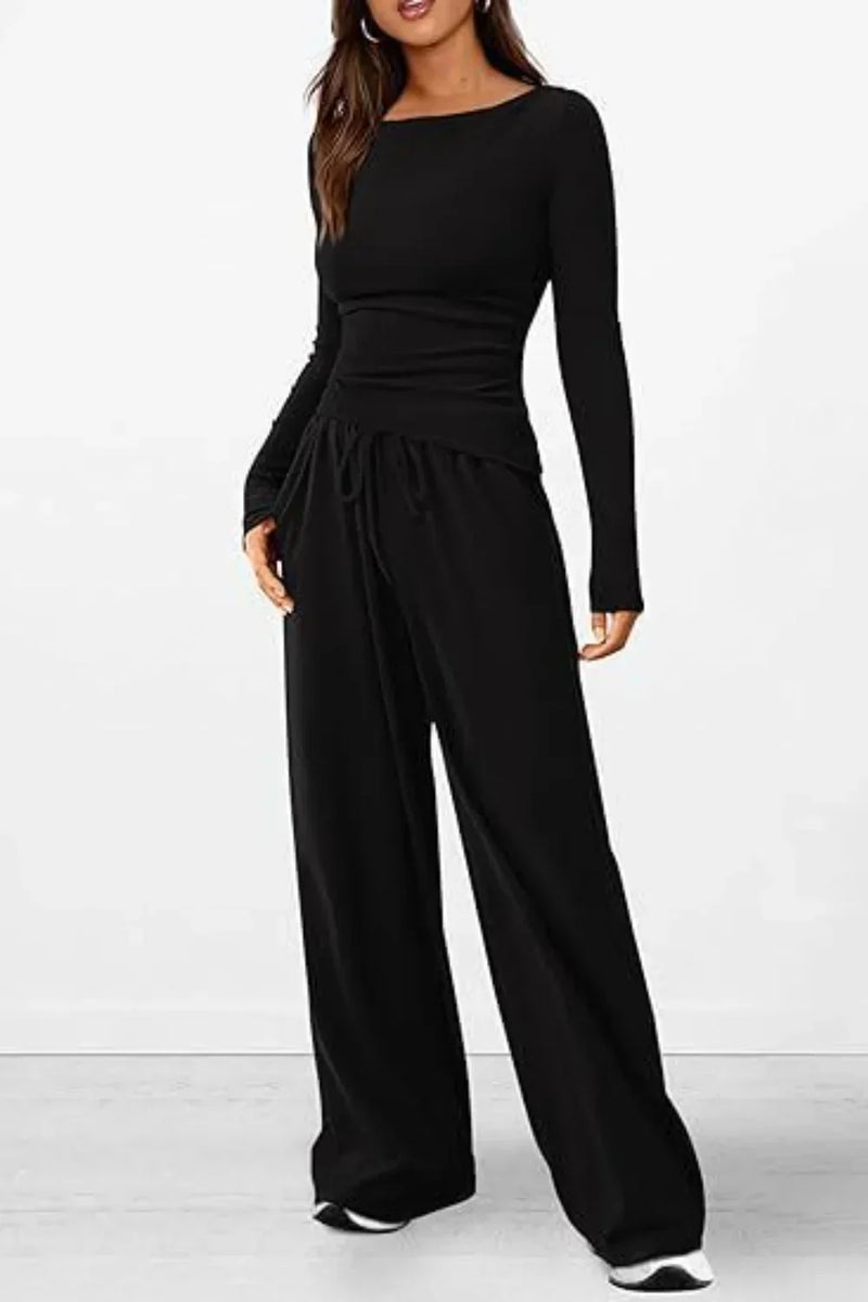 Robe asymétrique élégante avec ceinture pour un look sophistiqué