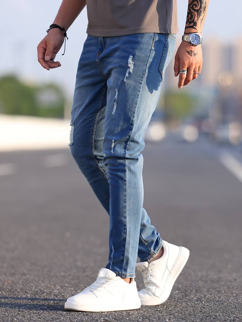 Jeans slim fit pour un look moderne et tendance