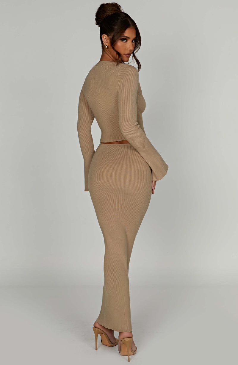 Top Elia Beige - Mode Élégante et Confortable