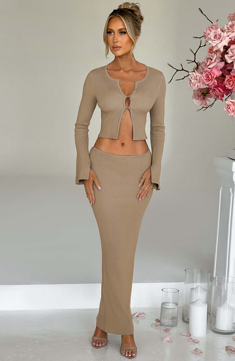 Top Elia Beige - Mode Élégante et Confortable