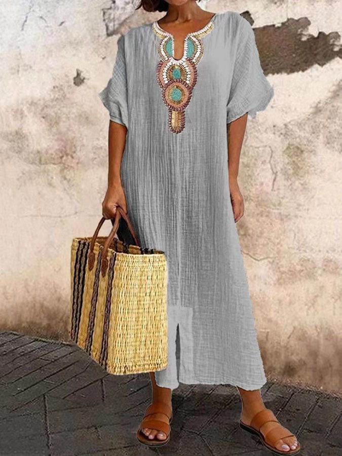 Robe Maxi Confortable Ample