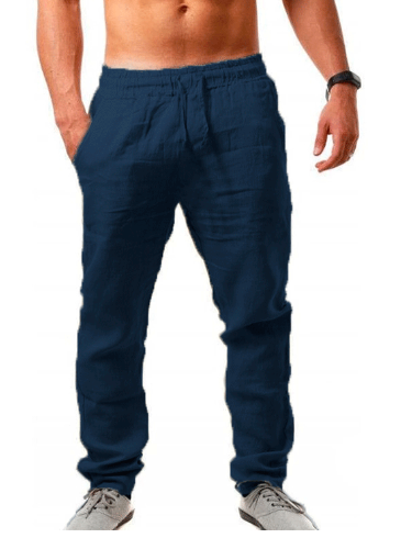 Pantalon en lin léger et confortable pour l'été