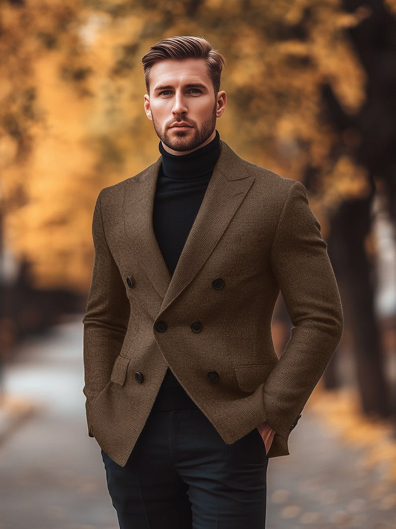 Blazer vintage casual et élégant pour un look raffiné