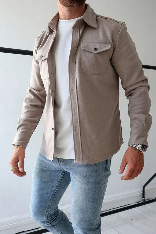 Blouson en cuir élégant et confortable pour toutes les occasions