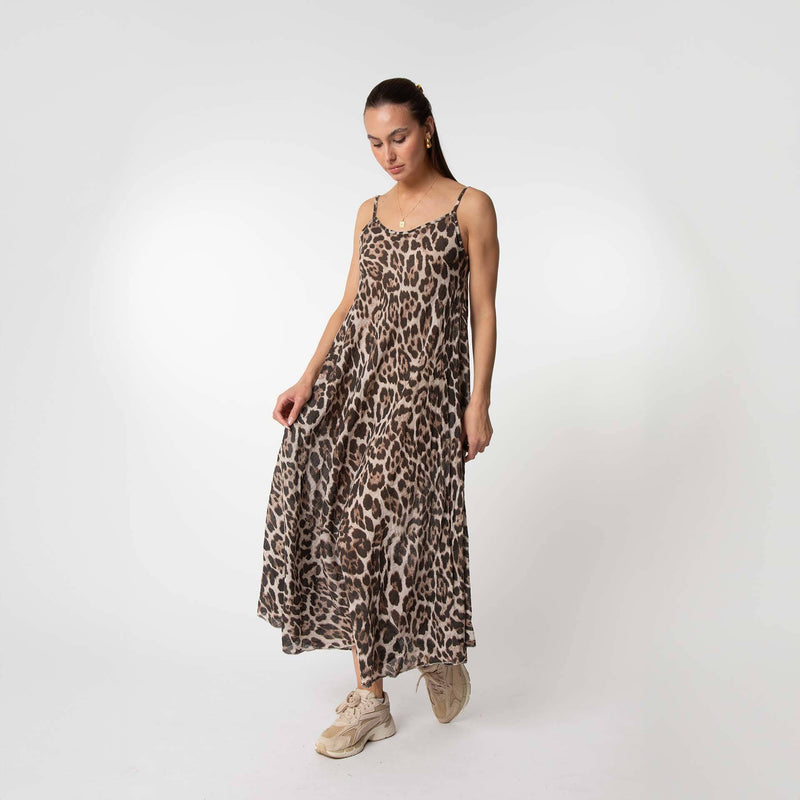 Robe à Imprimé Léopard