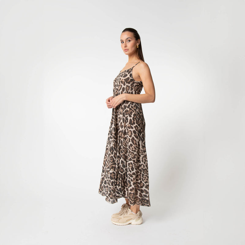 Robe à Imprimé Léopard