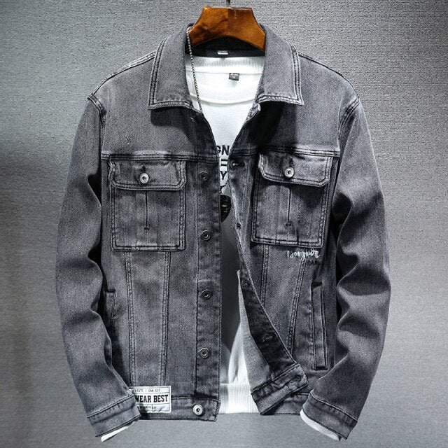 Veste en denim intemporelle au design authentique