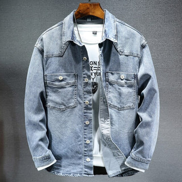 Veste en denim intemporelle au design authentique