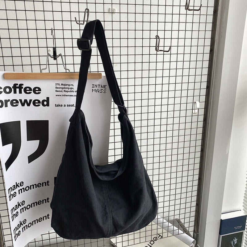 Sac à Bandoulière en Toile Pratique et Élégant pour Femmes