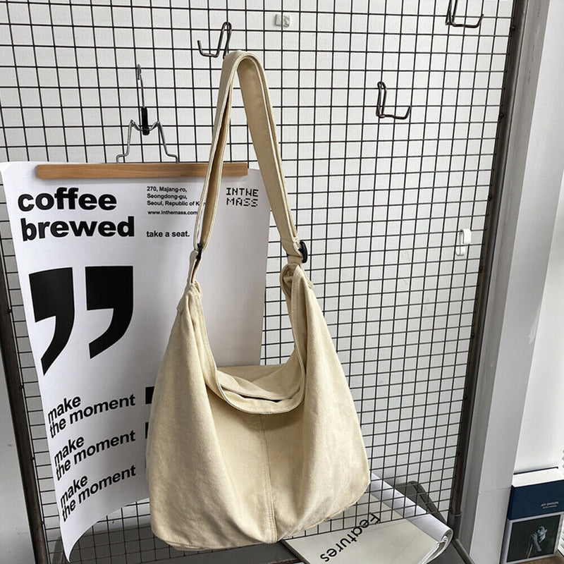 Sac à Bandoulière en Toile Pratique et Élégant pour Femmes