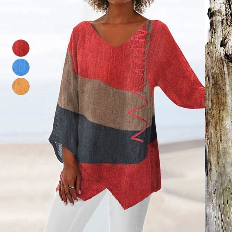 Blouse Élégante Femme en Tissu Léger